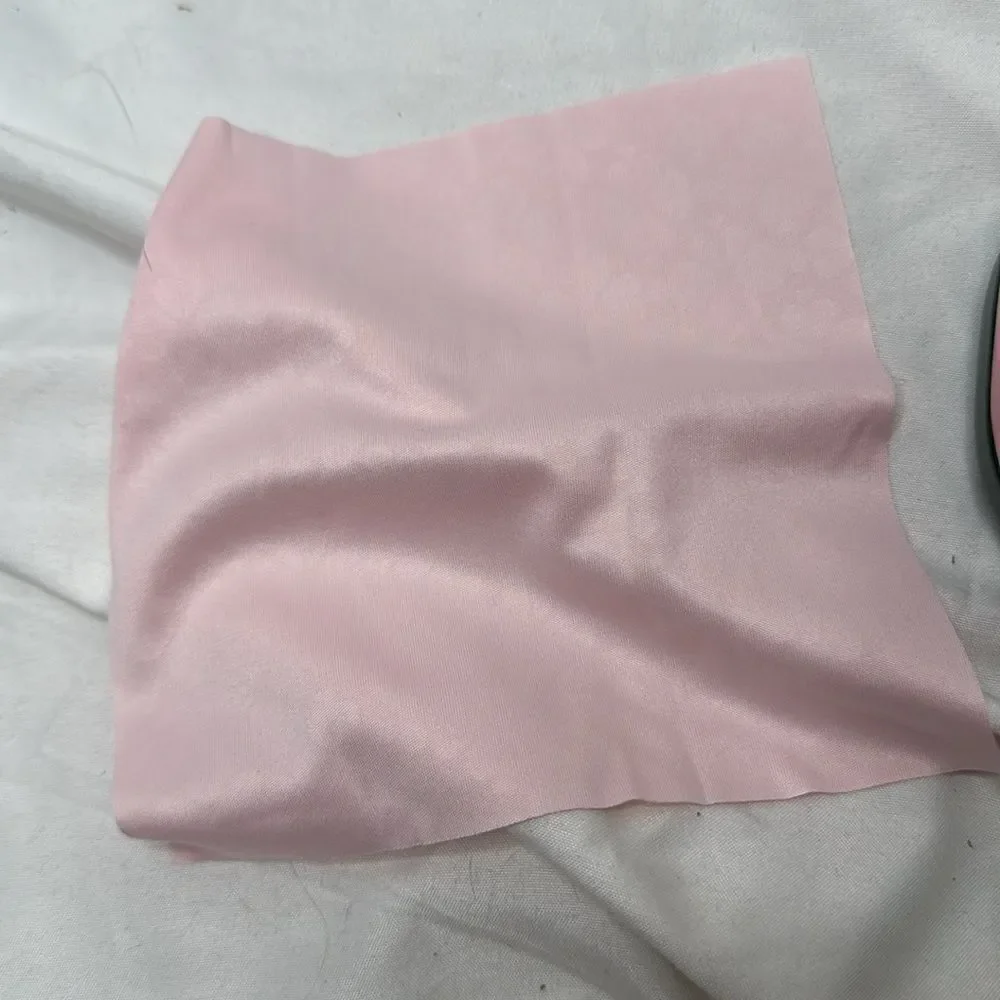 Kate Spade New York Eyeglass Pink/Green Eyeglass Case With‎ Cleaning Cloth.